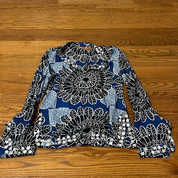 Tory Burch Women’s Blue Top Size 6